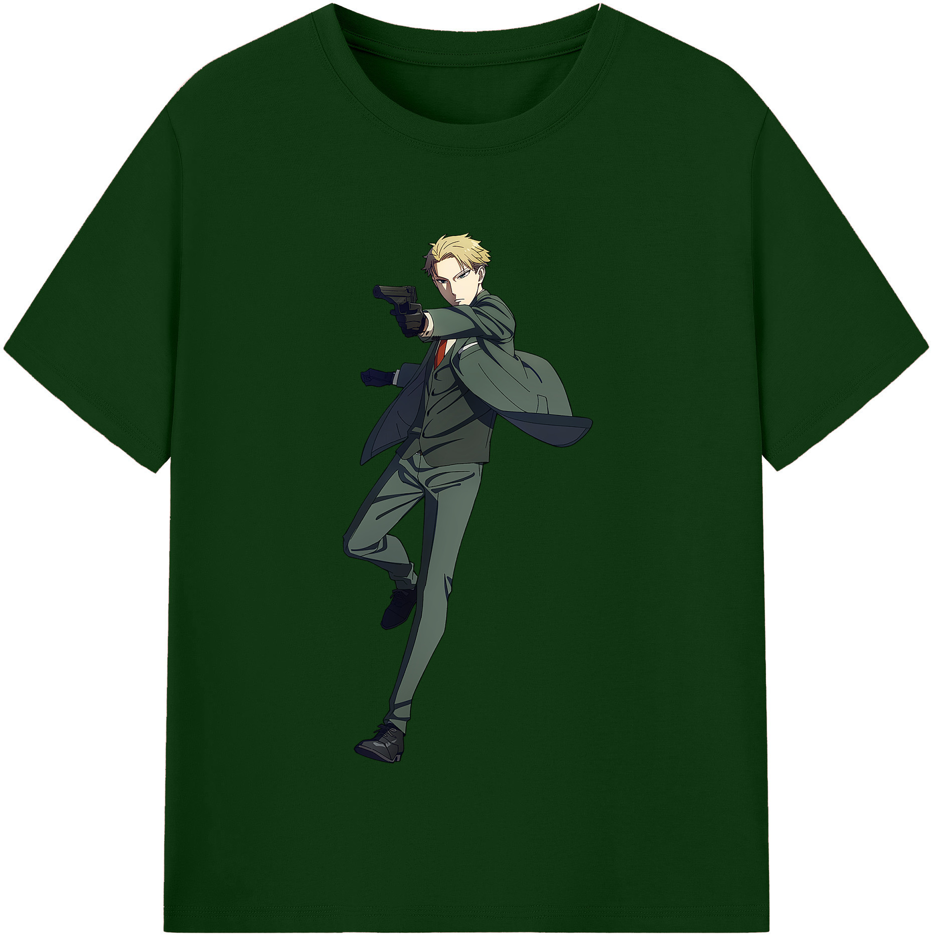 （画像用） SPY×FAMILY间谍家家酒 綿100％半袖Tシャツ（フロントプリント）